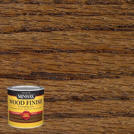 Minwax Minwax Wood Finish Semi-Transparent Satin Mocha Oil-Based Penetrating Wood Stain 1/2 pt, PK4 227194444